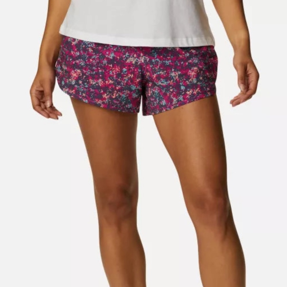 NWT COLUMBIA omni-shade elastic summer shorts size XL